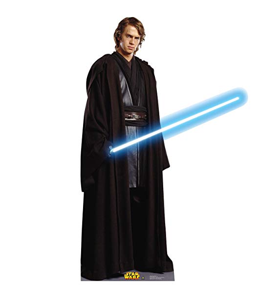 Advanced Graphics Anakin Skywalker Life Size Cardboard Cutout Standup - Star Wars Prequel Trilogy