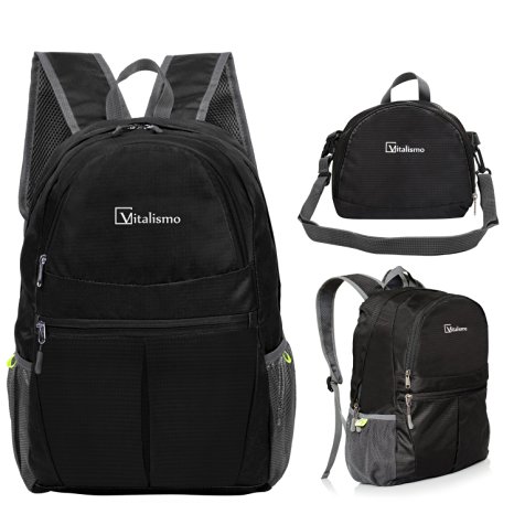 Travel Backpack,Vitalismo Sports Backpack Lightweight Foldable Outdoor Hiking Backpack