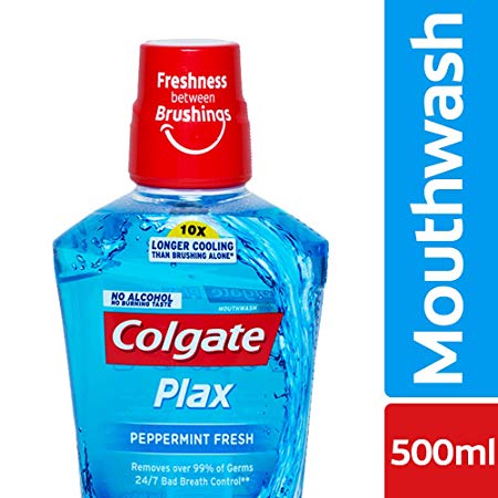 Colgate Plax Pepper Mint Mouthwash - 500 ml