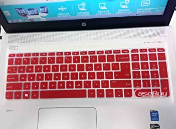 CaseBuy Keyboard Cover for 2016/2017 Newest HP Pavilion 17, HP OMEN 17 17t, ENVY m7-n m7-u 17t-n 17-s series, m7-n101dx m7-n011dx m7-n109dx m7-u009dx 17t-n100 17-s010nr 17-s030nr(Red)