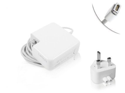 Apple MagSafe 60W Power Adapter for MacBook - MC461LL/A with Extension AC Wall Cord (bulk packaging) [model# A1290, A1172, A1184]