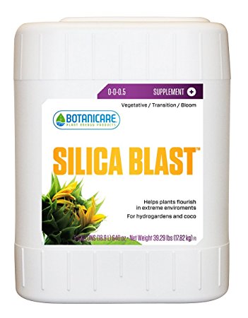 Botanicare SILICA BLAST Plant Supplement 0-0-0.5 Formula, 5-Gallon