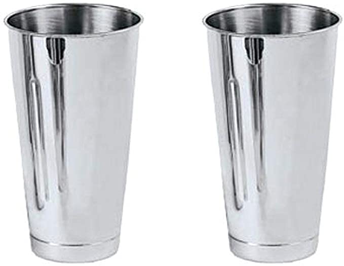 Update International New Commercial Grade Stainless Steel Cups, 30-Ounce 2-Pack