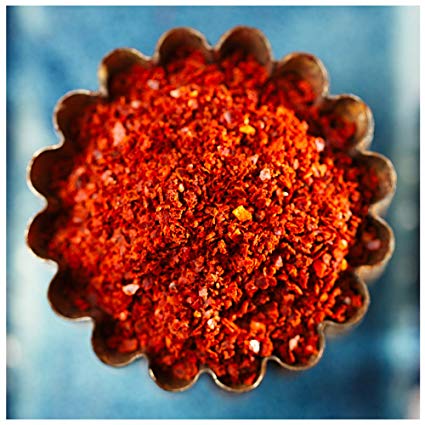 The Spice Lab Aleppo Pepper Chili Flakes Gourmet Crushed Red Pepper Flakes (12 oz Bag) OU Kosher Gluten-Free Non-GMO All Natural - Turkish Spice Blend Used in Harissa Spice or Zaatar Spice