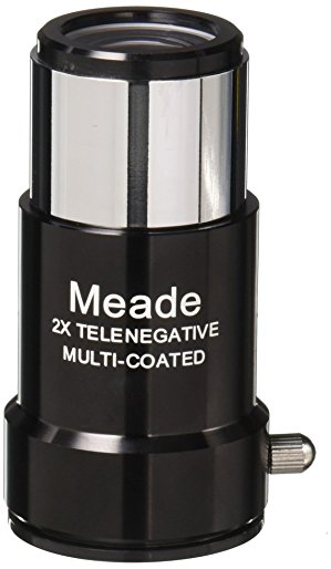 Meade Instruments #126 1.25-Inch 2x Short-Focus Barlow Lens