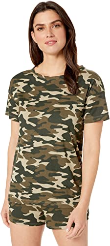 Amazon Brand - Mae Women's Cotton Modal Oversized Lounge T-Shirt