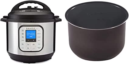 Instant Pot Duo Nova 7-in-1 Smart Cooker, 7.6L - Slow Cooker, Rice Cooker, Sauté Pan, Yoghurt Maker, Steamer and Food Warmer & Ceramic Non-Stick Inner Pot - 7.6 Litre