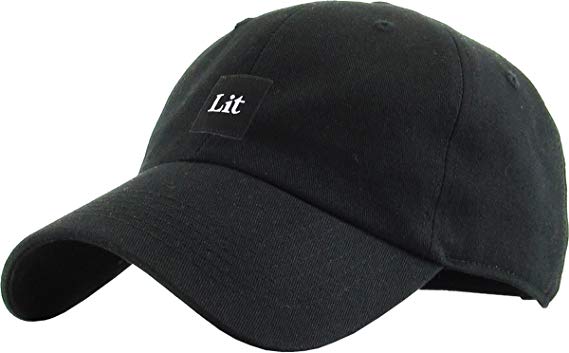 KBETHOS Lit Patch Finesse Self Made Dad Hat Baseball Cap Polo Style Unconstructed Cotton Adjustable