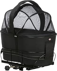 Trixie 13118 Bolsa para Bicicleta, 48 x 29 x 42 cm, Negro