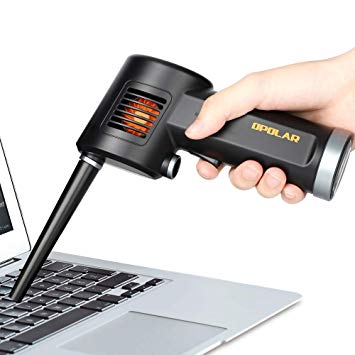 OPOLAR Compressed Air Duster Cordless for Computer Keyboard Cleaner, Best Replaces Compressed Spray Gas Cans, Rechargeable 6000mAH Battery, Powerful 33000 RPM, 10W Fast Charging, Handy and Efficient