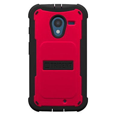 Trident Cyclops Series Case for Motorola X - Retail Packaging - Red