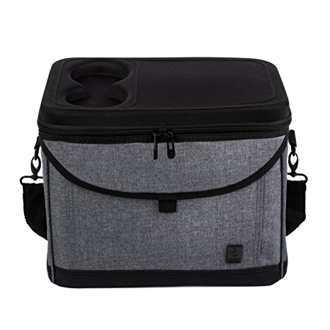 ALLCAMP Insulated Meal COOLER BAG 22L Management (grey)
