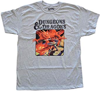 Dungeons and Dragons D&D Book Cover Mens T-Shirt