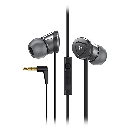 Creative Labs Hitz MA500 Noise-isloating In-ear Mobile Headset with In-line Microphone and Volume Control (Black)