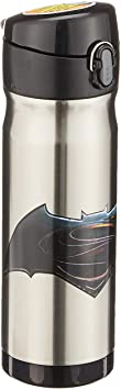 Thermos 16 Ounce Stainless Steel Commuter Bottle, Batman V Superman