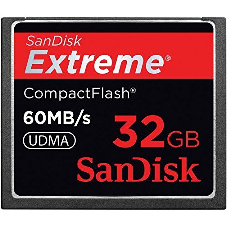 SanDisk Extreme 32GB CF Card 60MB/s SDCFX-032G-A61 (Certified Refurbished)