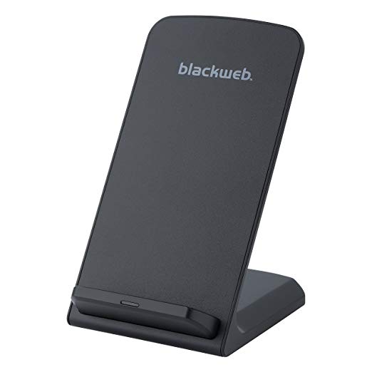 Blackweb Onn Wireless Charging Stand, Black, Set Vertically Or Horizontally