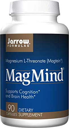 Jarrow Formulas Magmind Nutritional Supplement, Supports Cognition and Brain Health, 90 Count