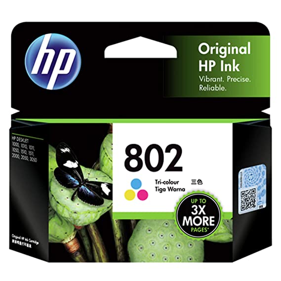 HP 802 Ink Cartridge - Tri color