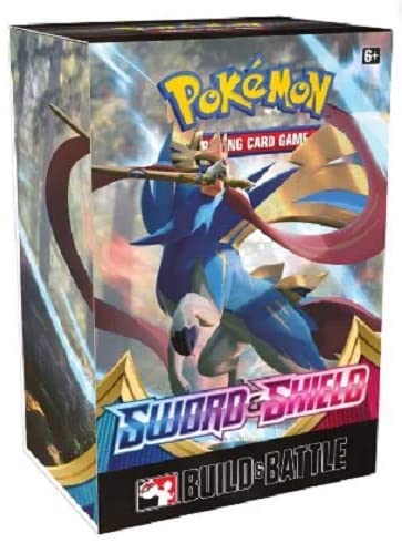 Pokemon Sword and Shield Rebel Clash Build and Battle Box - 5 Booster Packs