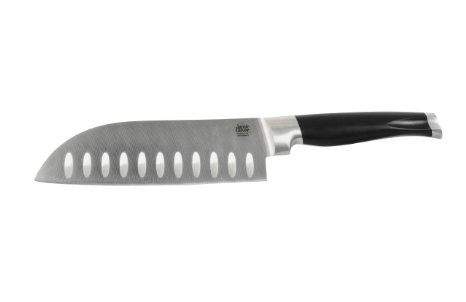 Jamie Oliver Santoku Knife, Japanese MoV 7-Inch Stainless Steel Blade