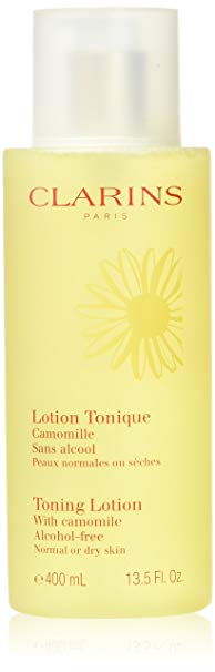 Clarins Toning Lotion with Chamomile Dry-Normal Skin, 13.5 Ounce