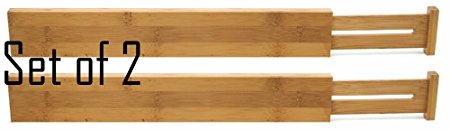 Bamboo Custom Fit Drawer Dividers (2)