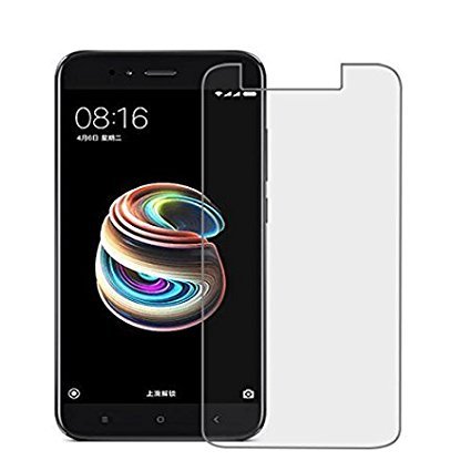 EAL For Xiaomi Mi A1/5x - IDEAL Edge to Edge Full Front Body Cover 2.5D, 9H, Curved Tempered Glass Screen Protector Guard for Xiaomi Mi A1/5x - Clear