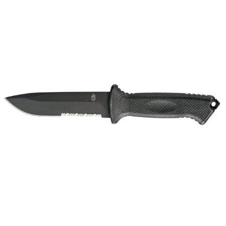 Gerber Prodigy Survival Knife Serrated Edge Black 22-41121