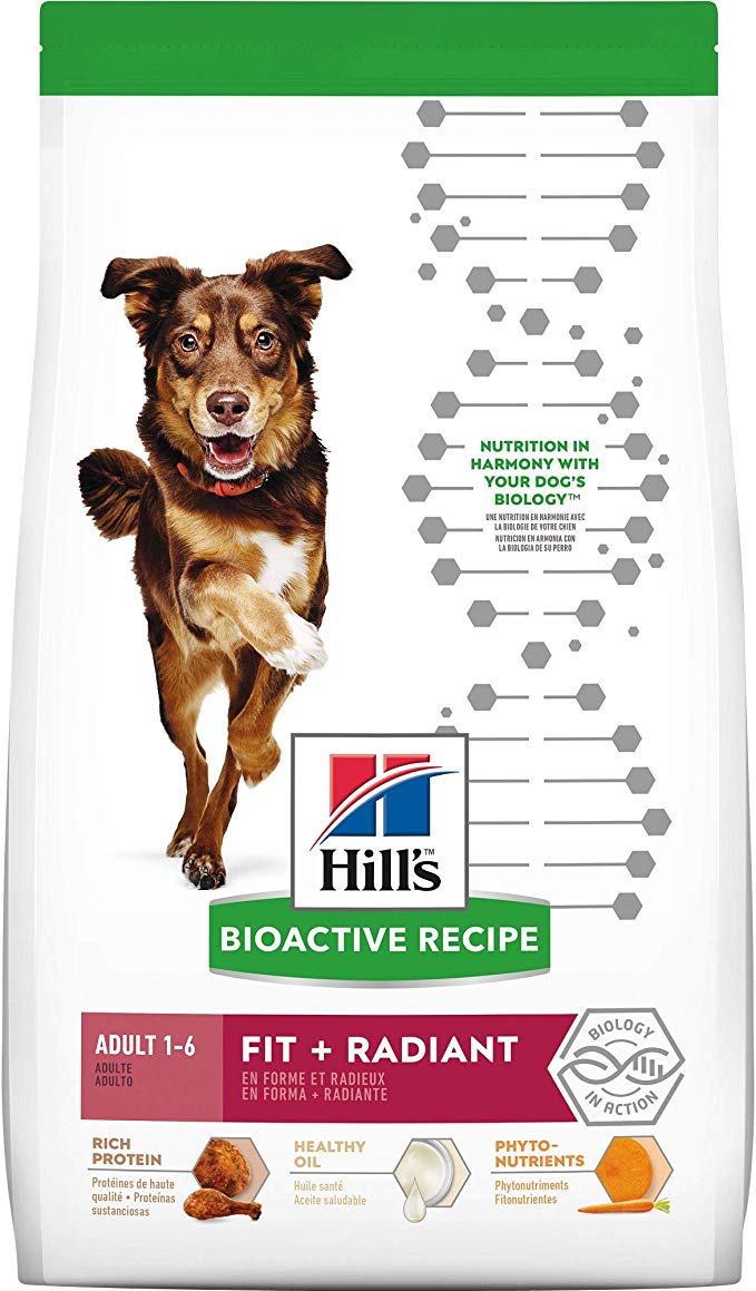 Hill's Bioactive Recipe Fit   Radiant Chicken & Barley Adult Dry Dog Food