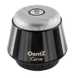 OontZ Curve Bluetooth Speaker Ultra Portable Wireless Full 360 Degree Sound with Built in Speakerphone works with iPhone iPad tablet Samsung and smart phones - Titanium Black