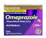 GoodSense Omeprazole Delayed Release Acid Reducer Tablets 20 mg 42 Count