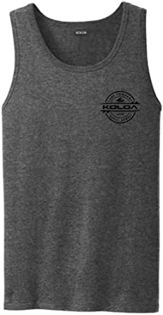 Joe's USA Koloa 2-Sided Thruster Logo Tank Tops in 27 Colors. Adult Sizes: S-4XL