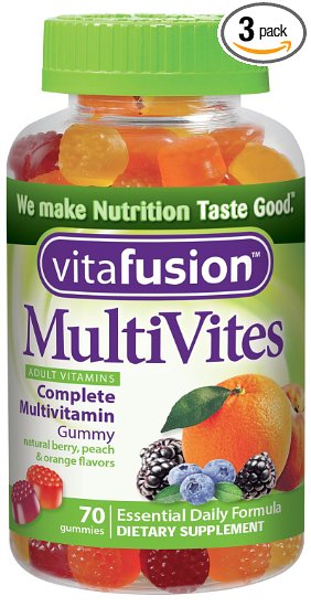 Vitafusion MultiVites Gummy Vitamins 70 Count Pack of 3