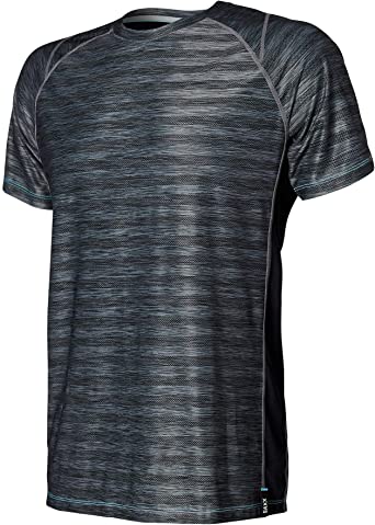 Saxx Underwear Men’s HOT Shot Tech Tee – Men’s Short Sleeve Crew T-Shirt, Core