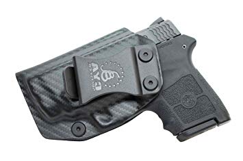 CYA Supply Co. IWB Holster Fits: Smith & Wesson M&P Bodyguard 380 Auto & Integrated Laser - Veteran Owned Company - Made in USA - Inside Waistband Concealed Carry Holster