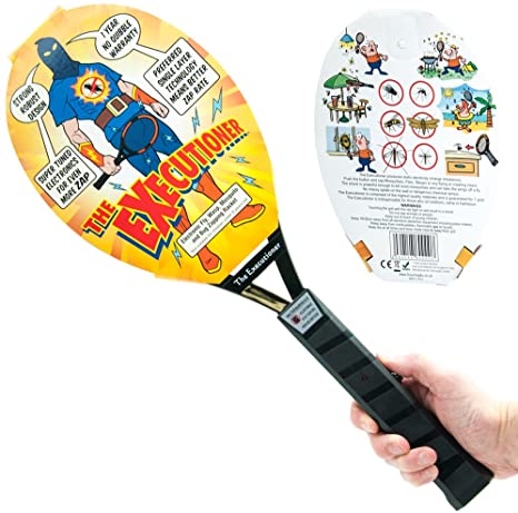 The Executioner Fly Killer Mosquito Swatter Racket Wasp Bug Zapper Indoor Outdoor Over 50cm Long