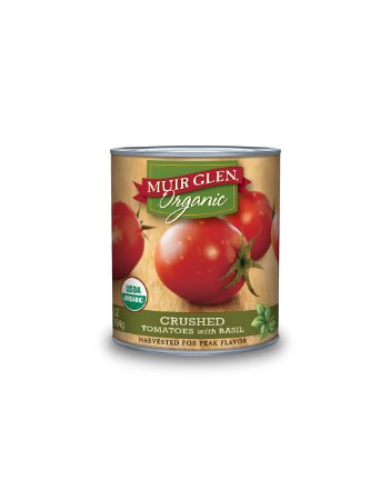 Muir Glen Organic Crushed Tomatoes with Basil, 28 Oz