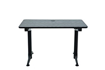 Apexdesk Vortex Series 48-in Wide Electric Height Adjustable Standing Desk (2-Button Controller, Textured Black)