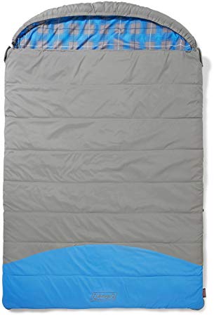 Coleman Sleeping Bag Basalt, Rectangular Sleeping Bag, Indoor & Outdoor, 4 Season, Extra Long, Warm Filling, For Adults