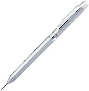 Zebra Sharbo - 0.5mm Dual - Function Ballpoint Pen and Mechanical Pencil - Silver