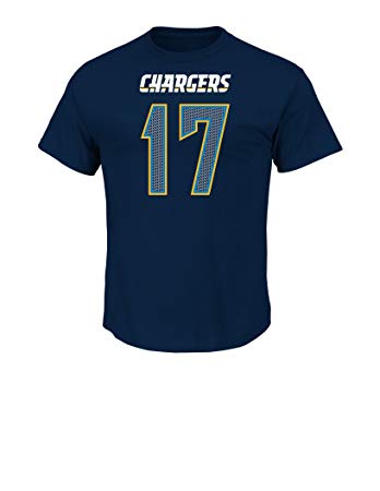 NFL San Diego Chargers Philip Rivers 17 Men's Athletic Coordinator Tee