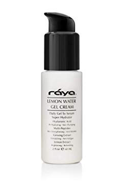 RAYA Lemon Water Gel Cream (308) | Moisturizing, Skin-Repairing, and Anti-Aging Facial Day and Night Cream for Non-Problem Skin | Fills in Wrinkles and Improves Complexion