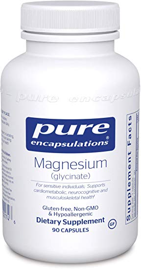 Pure Encapsulations - Magnesium (Glycinate) - Supports Enzymatic and Physiological Functions* - 90 Capsules