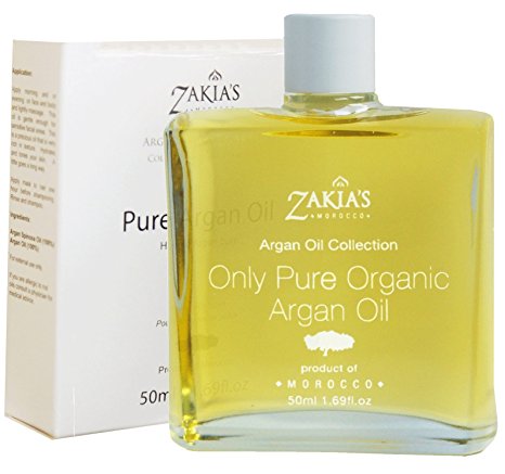 Argan Oil - 100% Pure, Organic & Natural- 50ml