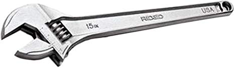 RIDGID 86927 768 Adjustable Wrench, 18-inch Large Adjustable Wrench for Metric and SAE