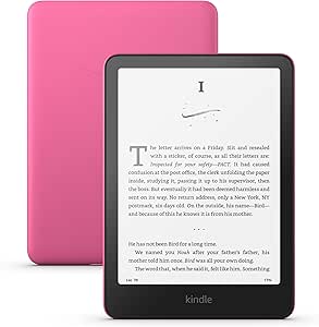 All-new Amazon Kindle Paperwhite (16 GB) – Our fastest Kindle ever, with new 7" glare-free display and weeks of battery life – Raspberry