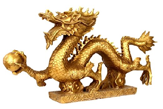 Feng Shui Dragon Of Five Nails Figurines / The Most Powerful Feng Shui Goods Brass Bronze Statue Sculpture
