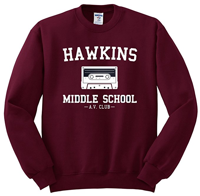Hawkins Middle School AV Club Sweatshirt - Stranger Things Inspired Sweater - Unisex Fit