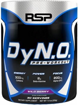 RSP Nutrition DyNO, Wild Berry, 30 Servings